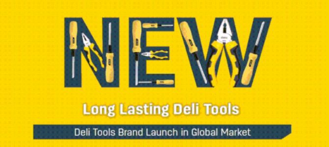 Deli Tools Brand Launch in Global Market